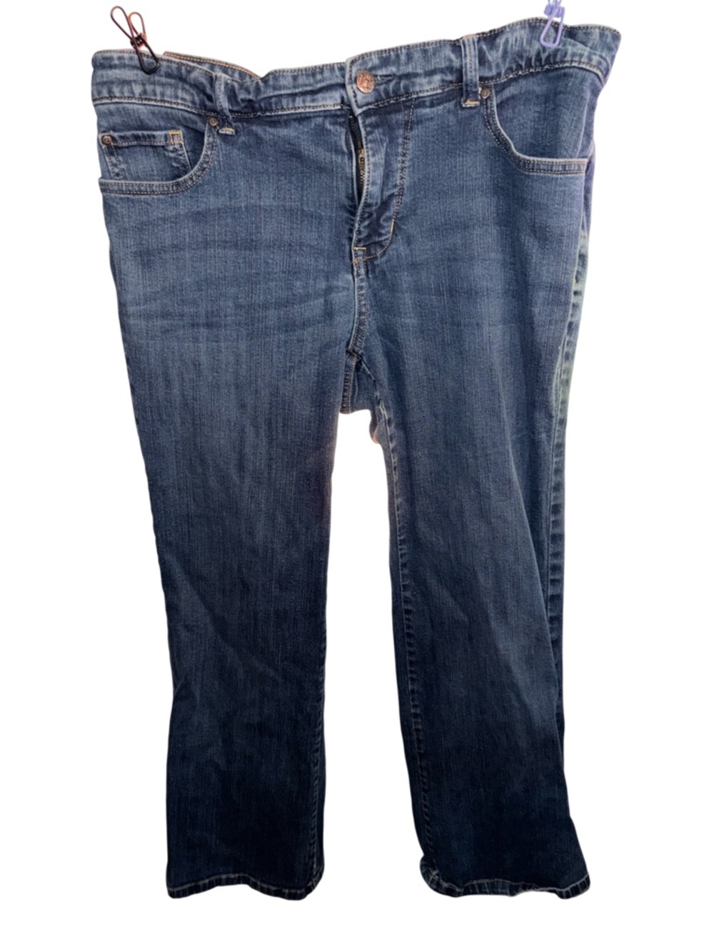 Old Navy Dark Blue Straight Leg Jeans